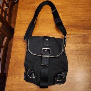 Naturalizer Nylon Crossbody Shoulder Bag messenger bag black